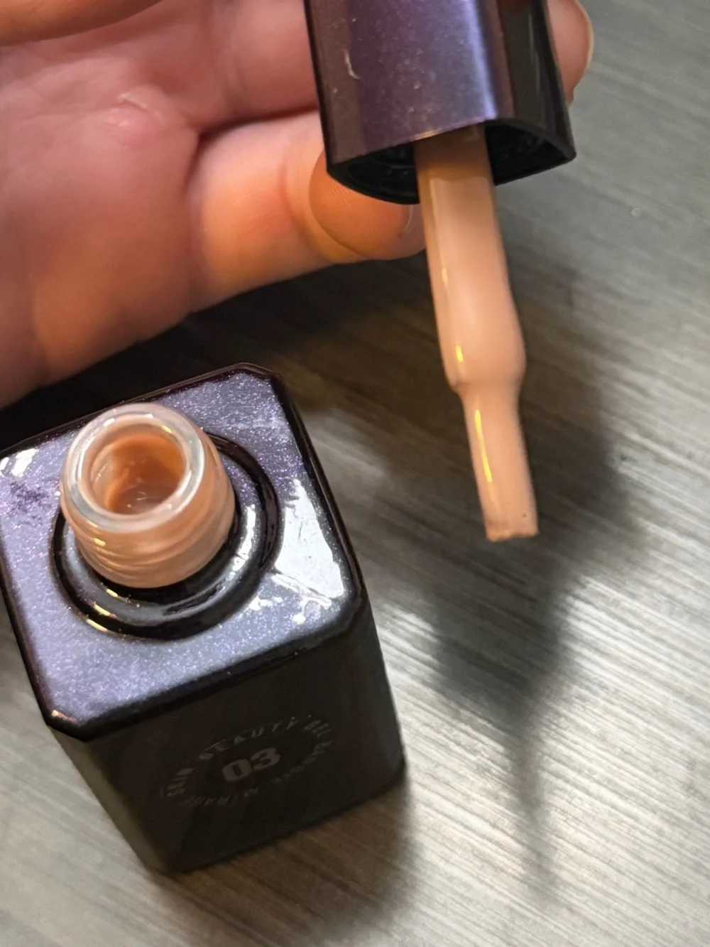 Cat eye & nude gel nail polish professional Barbie mirage